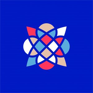 TVOR•BA piktogram farebný na tmavom podklade