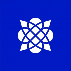 TVOR•BA piktogram modrý inverzný