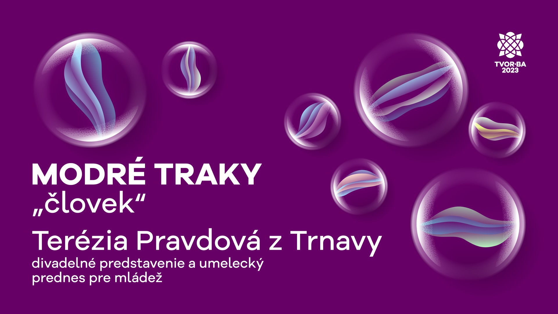 cover Modré traky - Človek