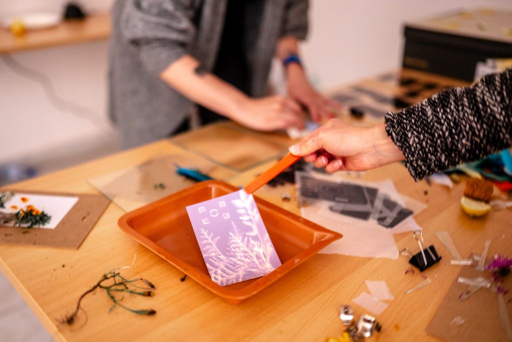 Workshop Lumen printu, foto Šimon Lupták 1